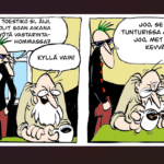 Tegneserier og vitser • Kuvasarjoi ja vitsii