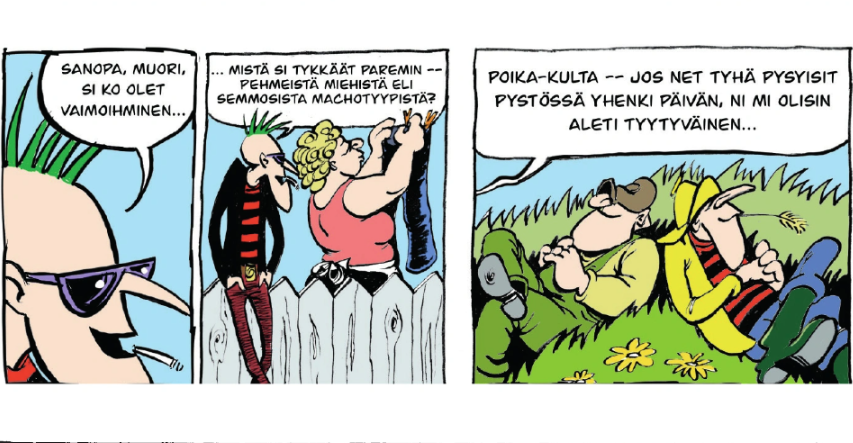 Tegneserier og gåter • Kuvasarjoi ja arvauksii