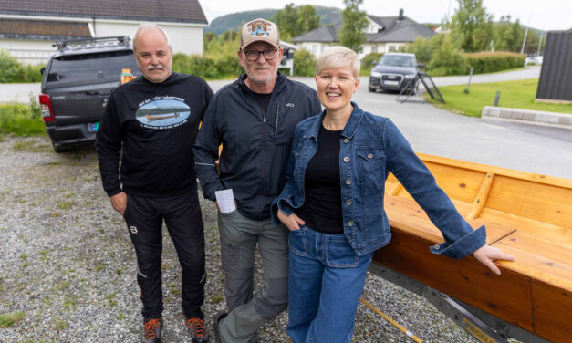 Hun ble vinneren av elvebåten