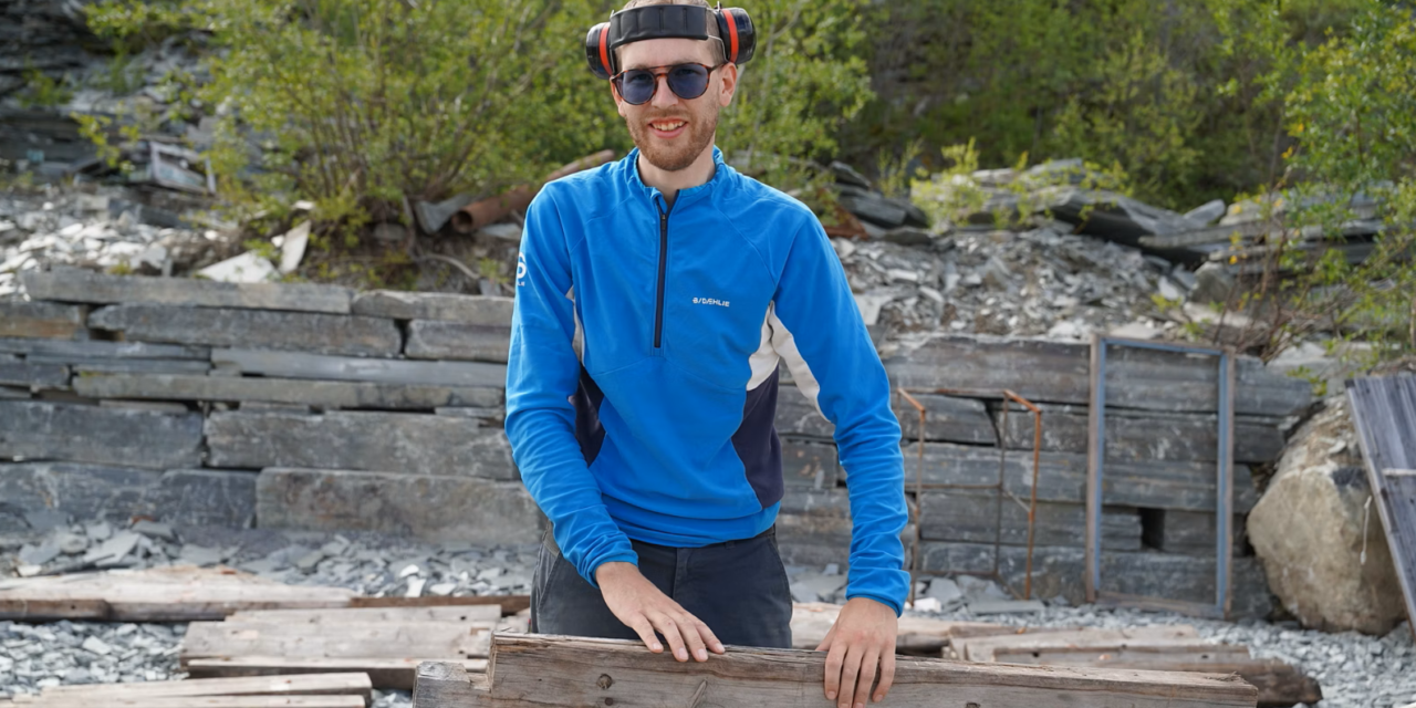 Skifermuseet på Pæskatun gjenreises