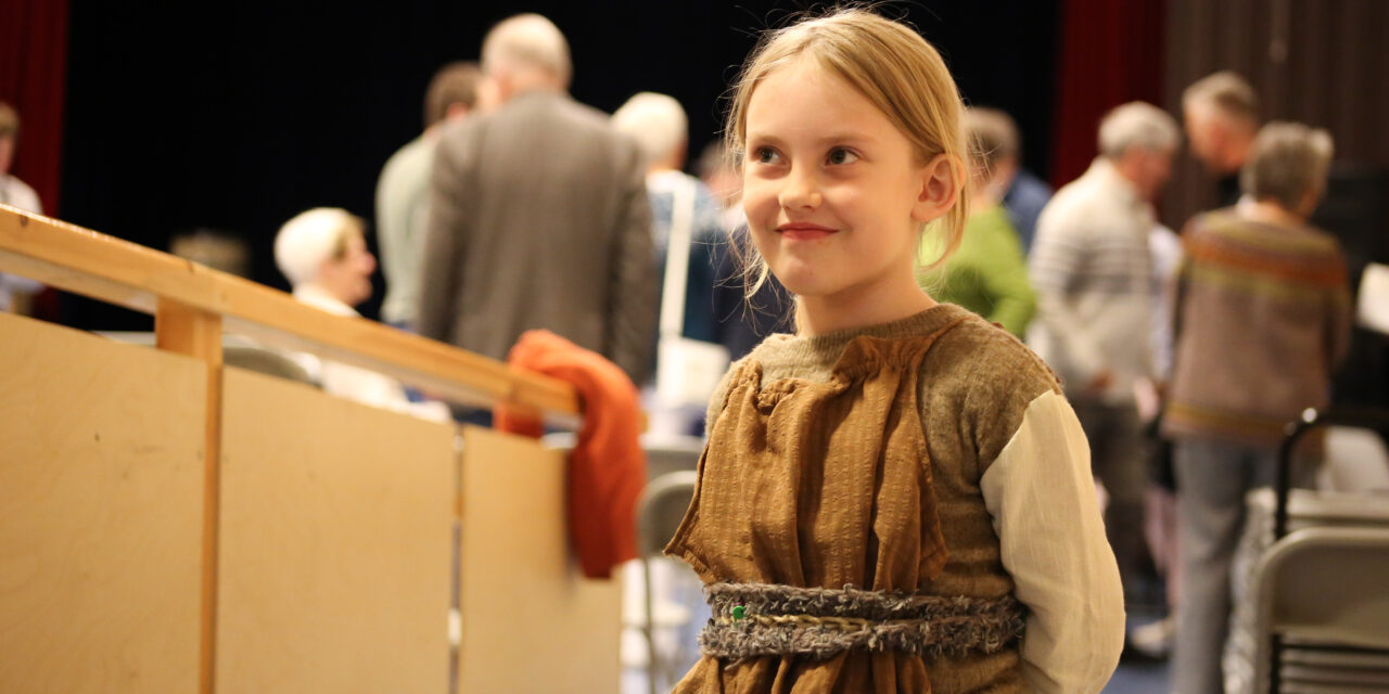 Ine (8) har fått mersmak som skuespiller