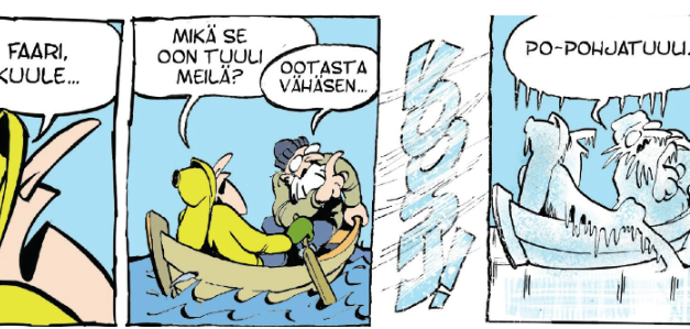 Tegneserier og vitser • Kuvasarjoi ja vitsii